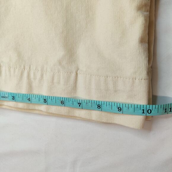 Avec Les Filles Wide Leg Cropped Corduroy Fisherman Pants 10 Preppy Academia - Picture 12 of 14